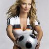 “德国国标舞公主”的足球宝贝表演