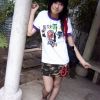90后少女公园自拍