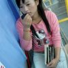 可爱的公交车售票员美女记录下自己工作时的俏皮样子