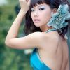 江苏庭院里的妩媚姑娘