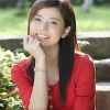 粉红装的漂亮广东女生