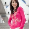 粉红装的漂亮广东女生