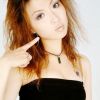 美眉面部彩妆大特写
