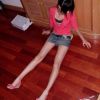 美腿少女家中自拍
