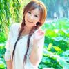 花红柳绿湖边春色风流美女