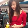 长发漂漂的大美女外出旅游的自拍组图