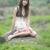 非常可爱的一位虎牙女生写真图组