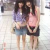 非注流美女的街头自拍