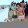 非注流美女的街头自拍