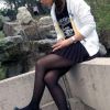 公园美女黑丝