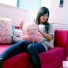 清醇的黑丝姑娘