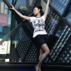 零距离观察黑丝模特
