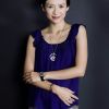 素装下的章子怡散发着淡淡的芳香
