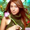 美国华人女星安雅写真图片