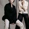 蒋雯丽灰色装图片写真_抒写女人生活另一面