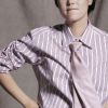 蒋雯丽灰色装图片写真_抒写女人生活另一面