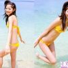さとう里香不同颜色的泳衣秀