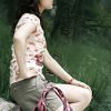 一位平凡的happy女生写真