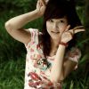 一位平凡的happy女生写真