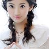 上海大都市里的美丽公主女孩