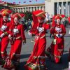 两会会场的美丽礼仪小姐