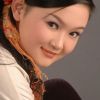中国民族姑娘的现代装写真图