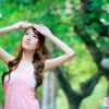 像桃花一样鲜艳的少女