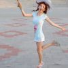 像棉花糖一样的美眉
