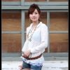 公园里的靓丽女孩