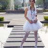公园里的靓女