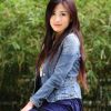 初春里那微笑迷人的都市女孩子真美