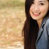 初春里那微笑迷人的都市女孩子真美