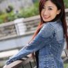 初春里那微笑迷人的都市女孩子真美