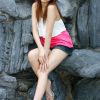 台湾美少女小涵夏装秀