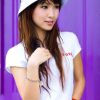四川大学校园里的清纯美女