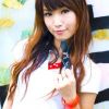 四川大学校园里的清纯美女