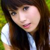 四川大学校园里的清纯美女