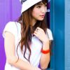 四川大学校园里的清纯美女