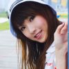 四川大学校园里的清纯美女