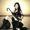夕阳下的纯美少女