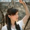 夕阳下青春靓丽国产美女