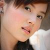 夕阳下青春靓丽国产美女