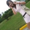 大学校园里的妩媚女生