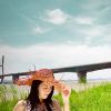 大自然的美丽少女