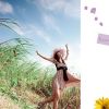 大自然的美丽少女