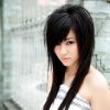 思索心事的小美女