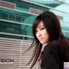 思索心事的小美女