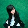 思索心事的小美女