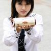 想心事的学生妹