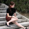 文静的少女